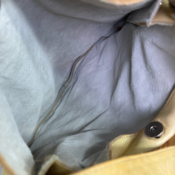 VTG Handmade One of a Kind Artisan Tooled Leather Floral Rose Shoulder Bag Purse - Picture 6 of 16